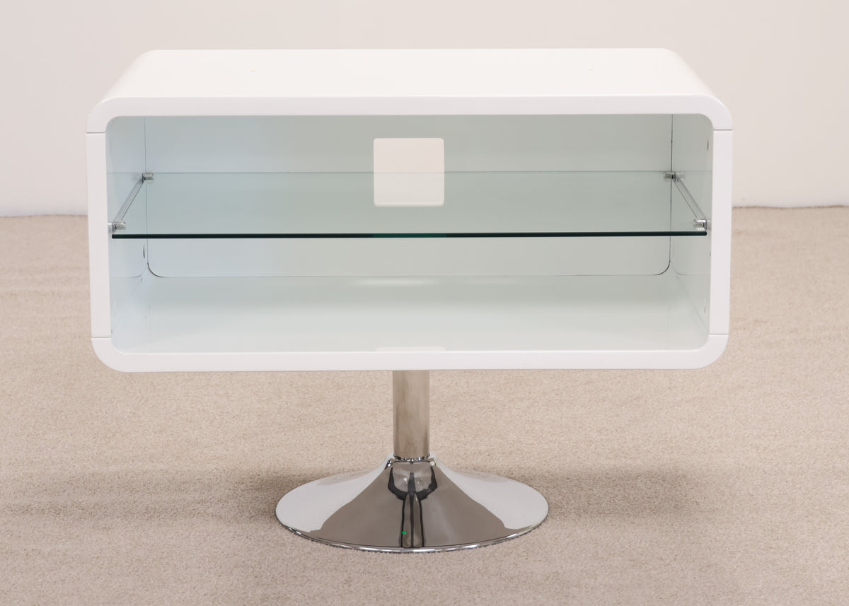 White Modern TV Stand / Entertainment Unit