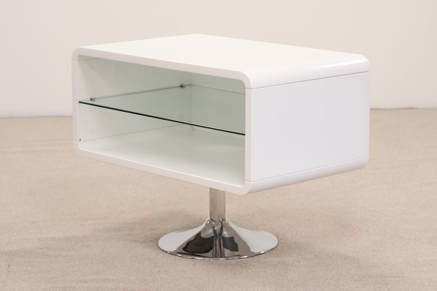 White Modern TV Stand / Entertainment Unit