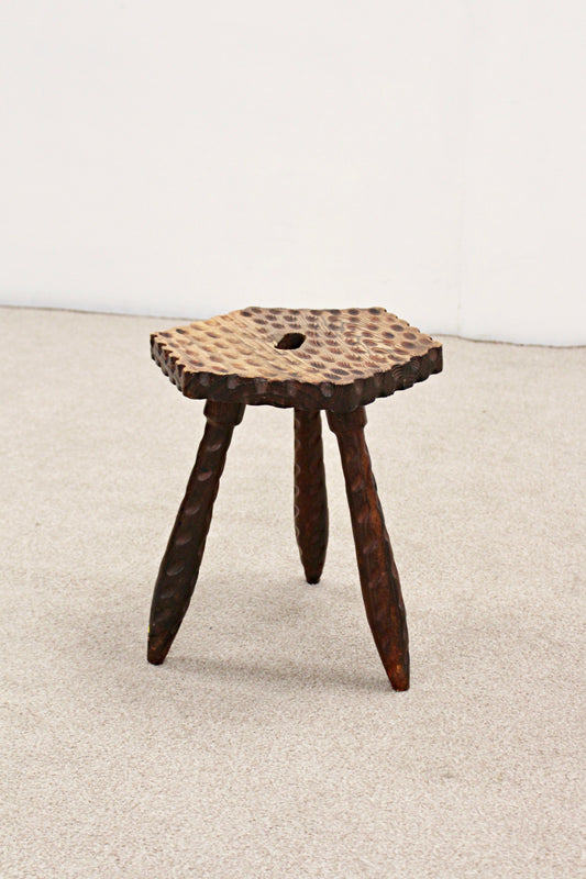 Wooden Carved Stool