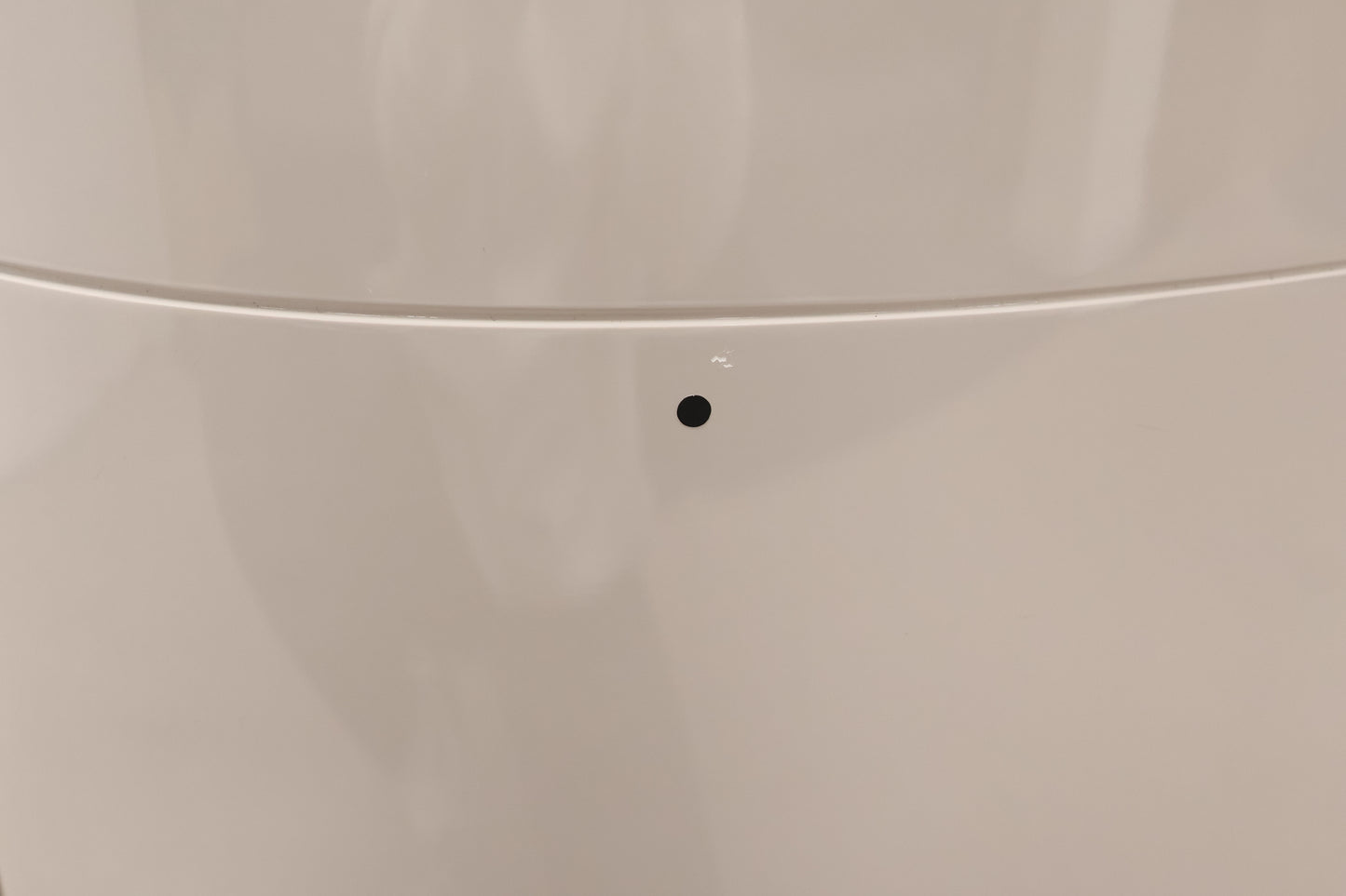 Taupe Chest of Drawers with Glass Top