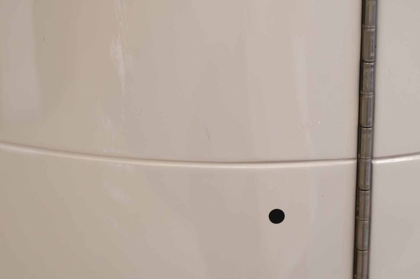 Taupe Chest of Drawers with Glass Top