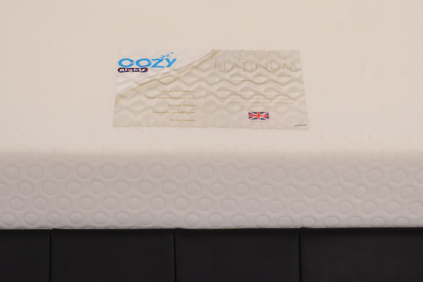 King Size Bed with Cozy Nights Mattress