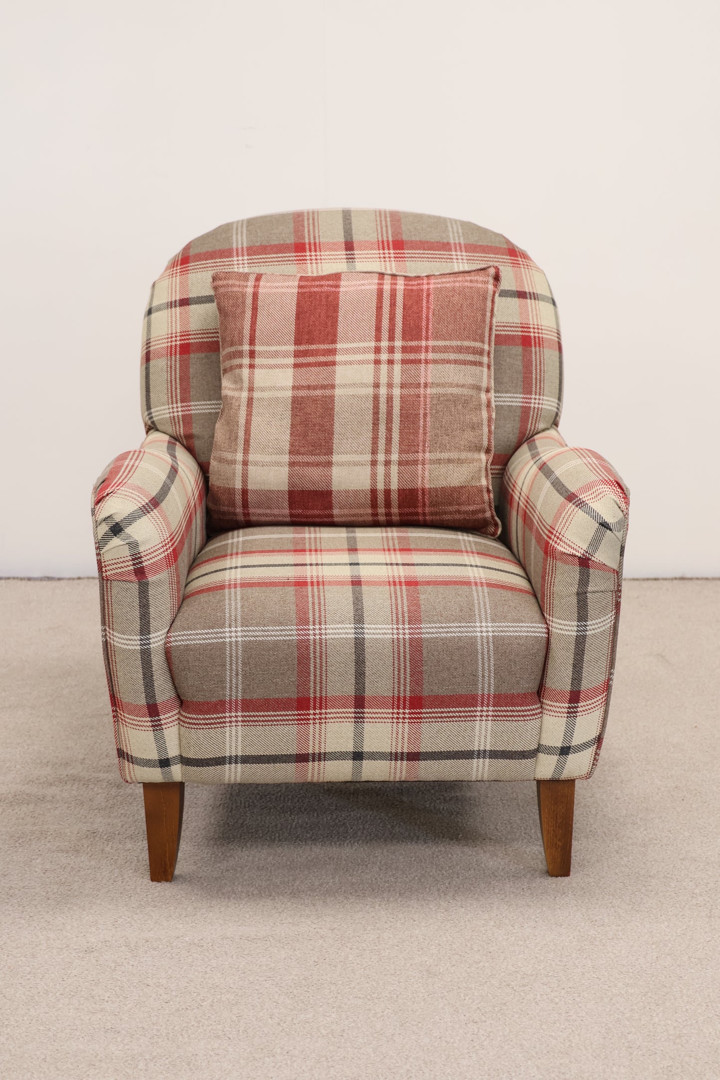 Armchair with 'Balmoral Check Pattern'