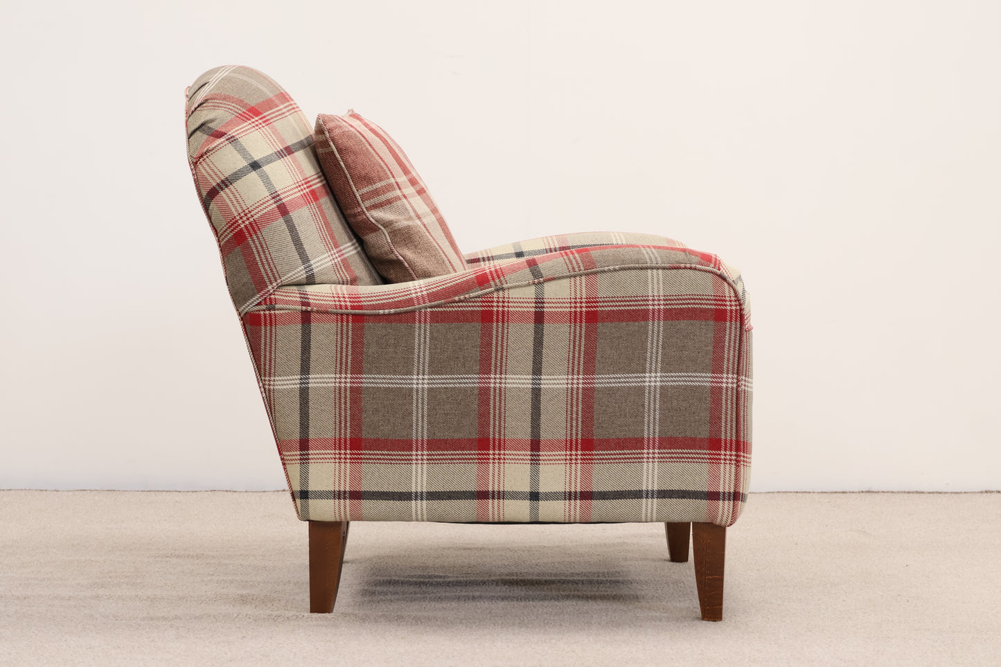 Armchair with 'Balmoral Check Pattern'