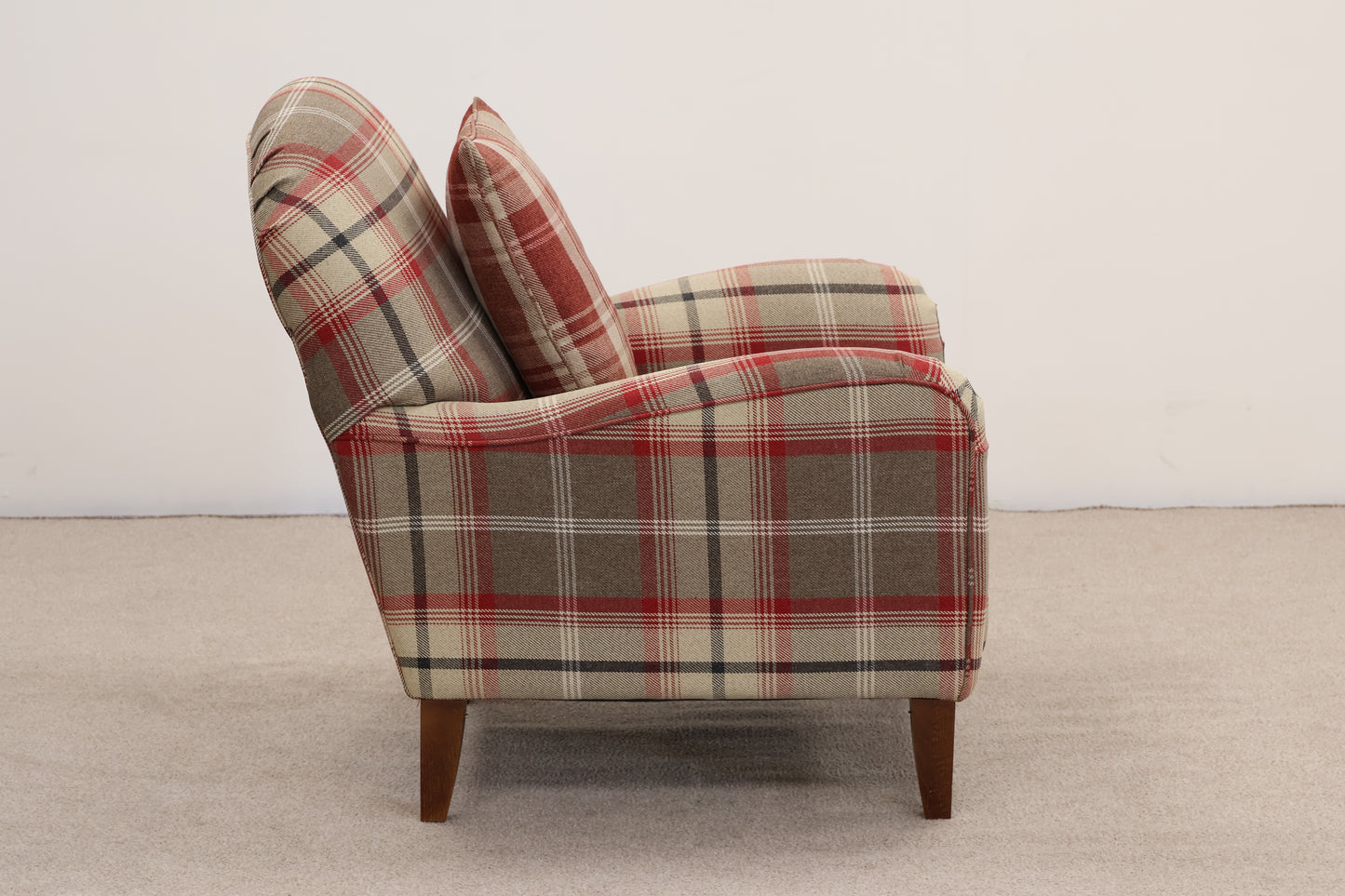 Armchair with 'Balmoral Check Pattern'