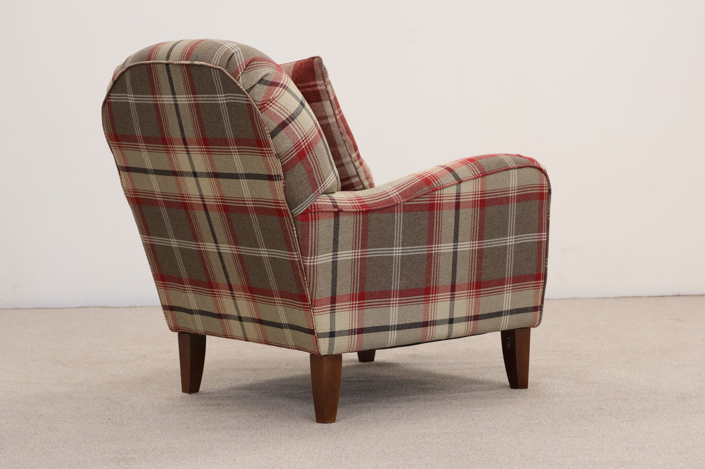 Armchair with 'Balmoral Check Pattern'