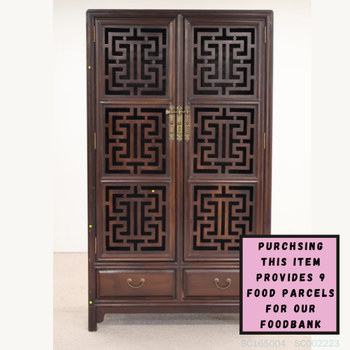Oriental Style Display Cabinet