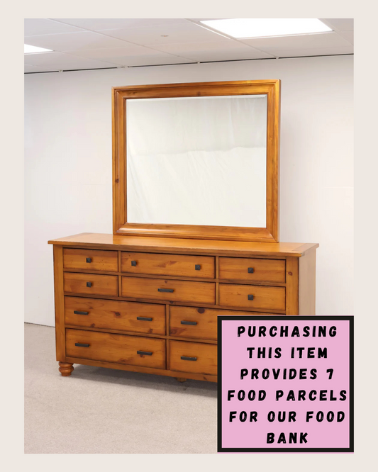 Chest of Drawers with Mirror