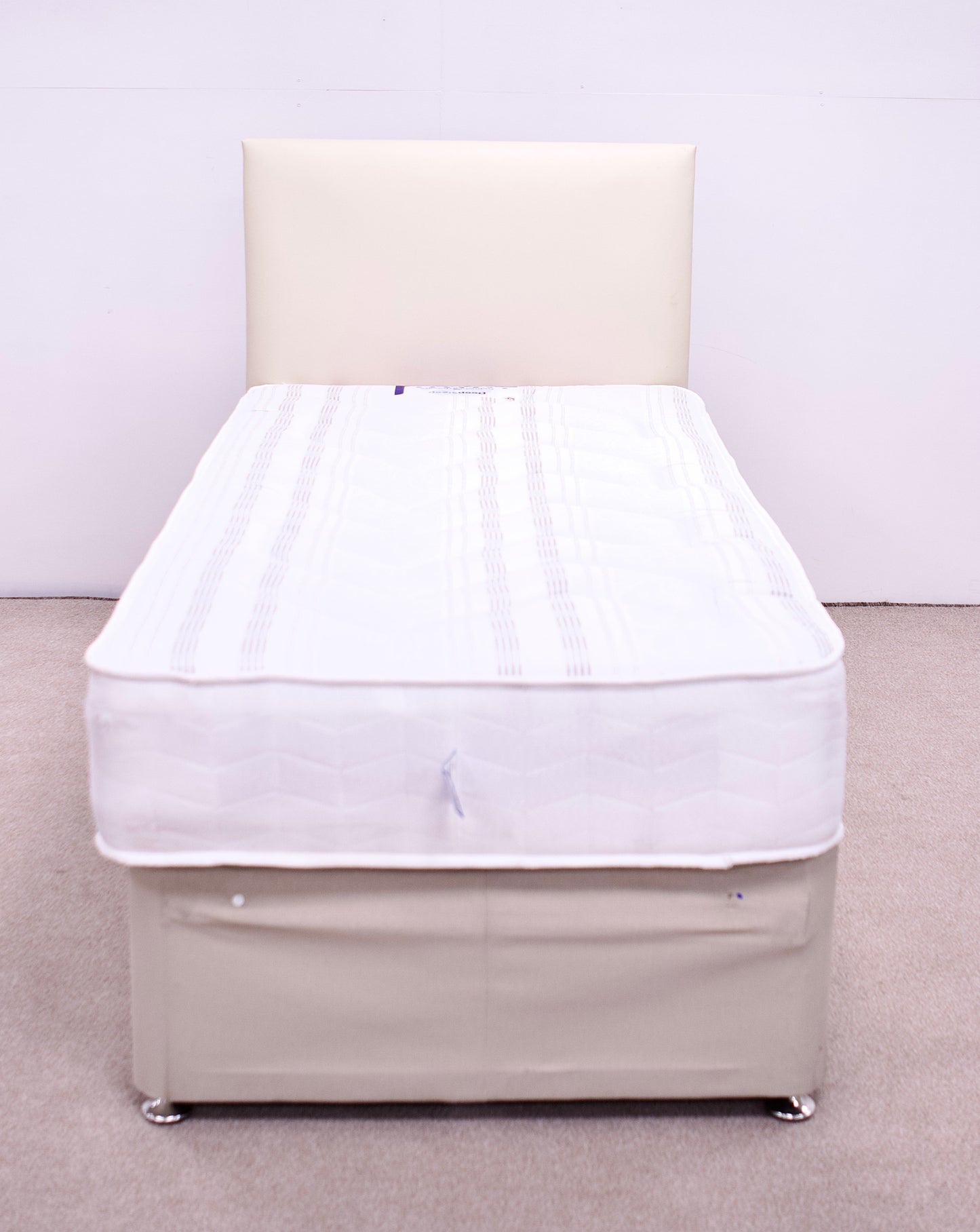 Single Bed with Mattress and Storage