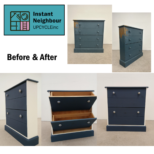 Shoe Storage Unit by UPCYCLEinc