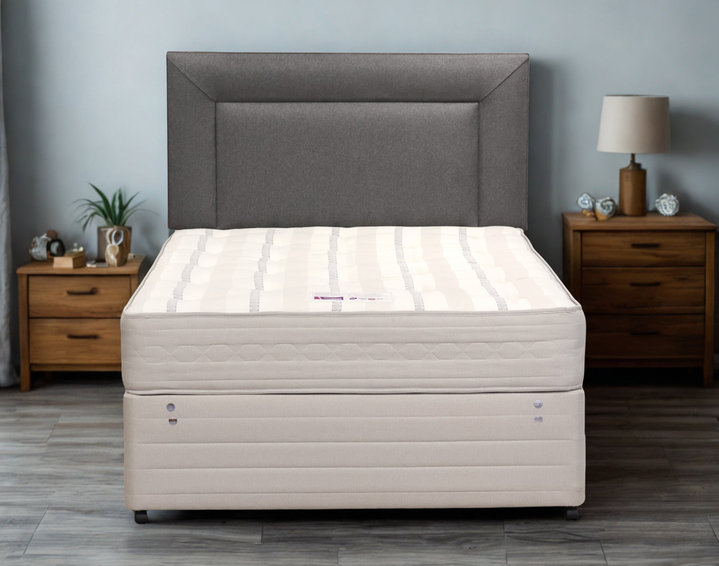 Double Divan with Matching Headboard & Mattress
