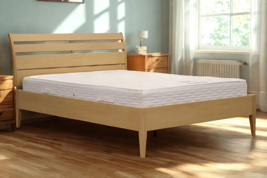 Contemporary King-Size Bed Frame + Mattress
