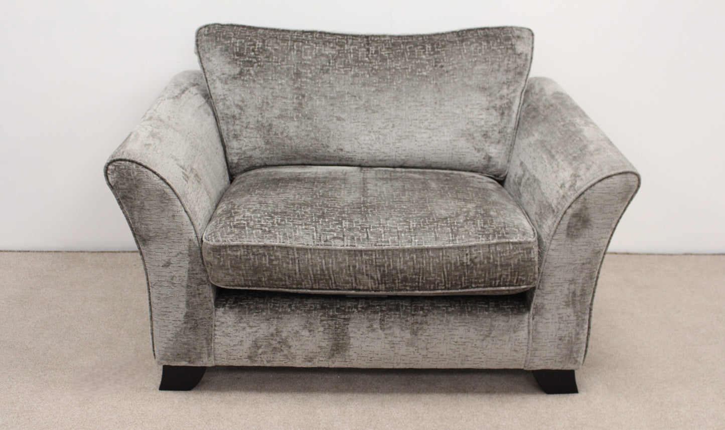 Silver Snuggle Chair