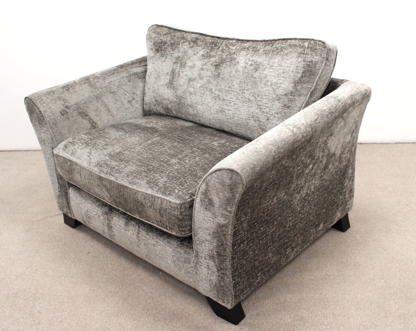 Silver Snuggle Chair