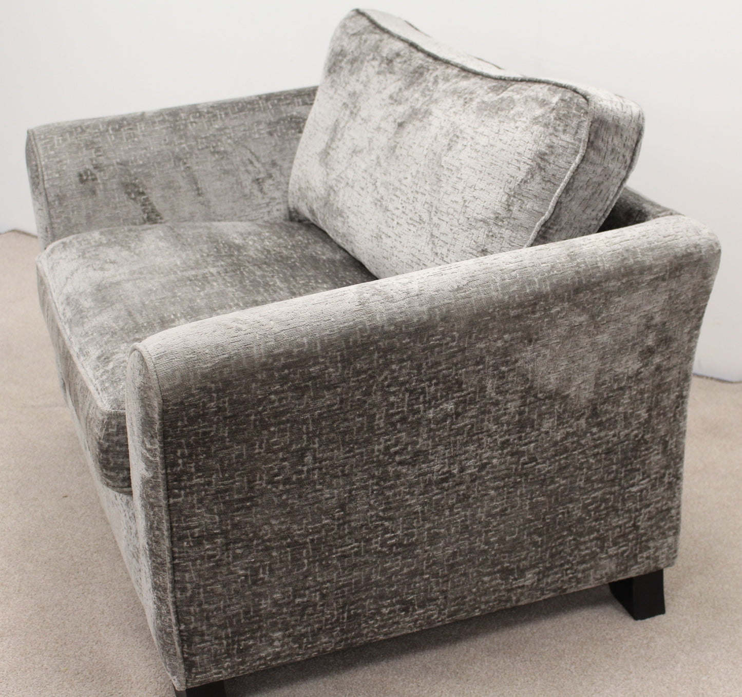 Silver Snuggle Chair