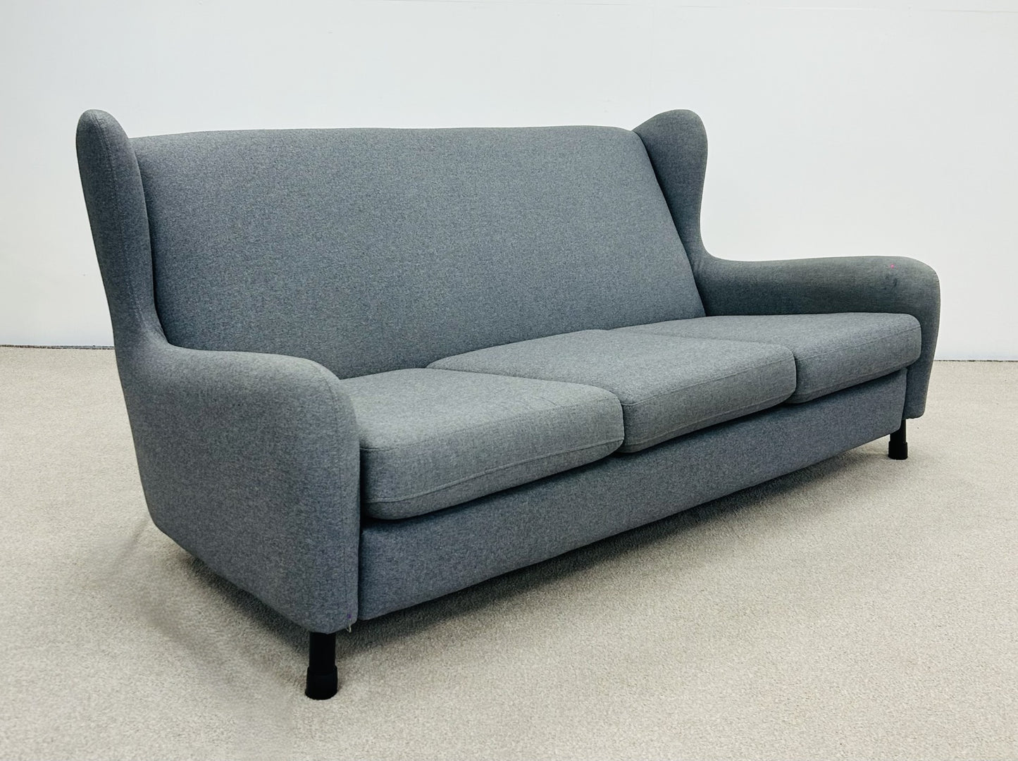 Three Seater Grey Sofa by Rubens