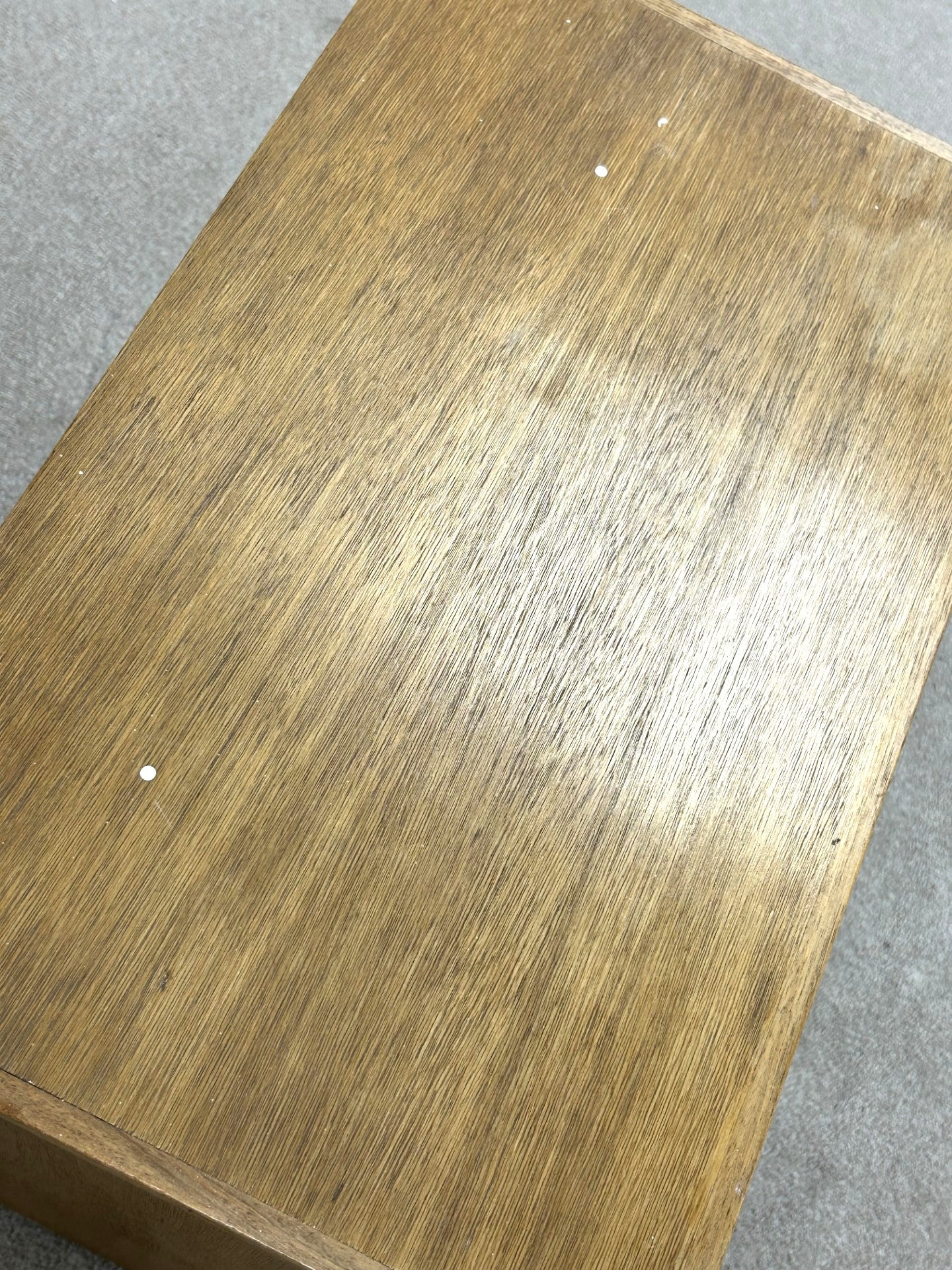 Teak Unit W/Glass Doors