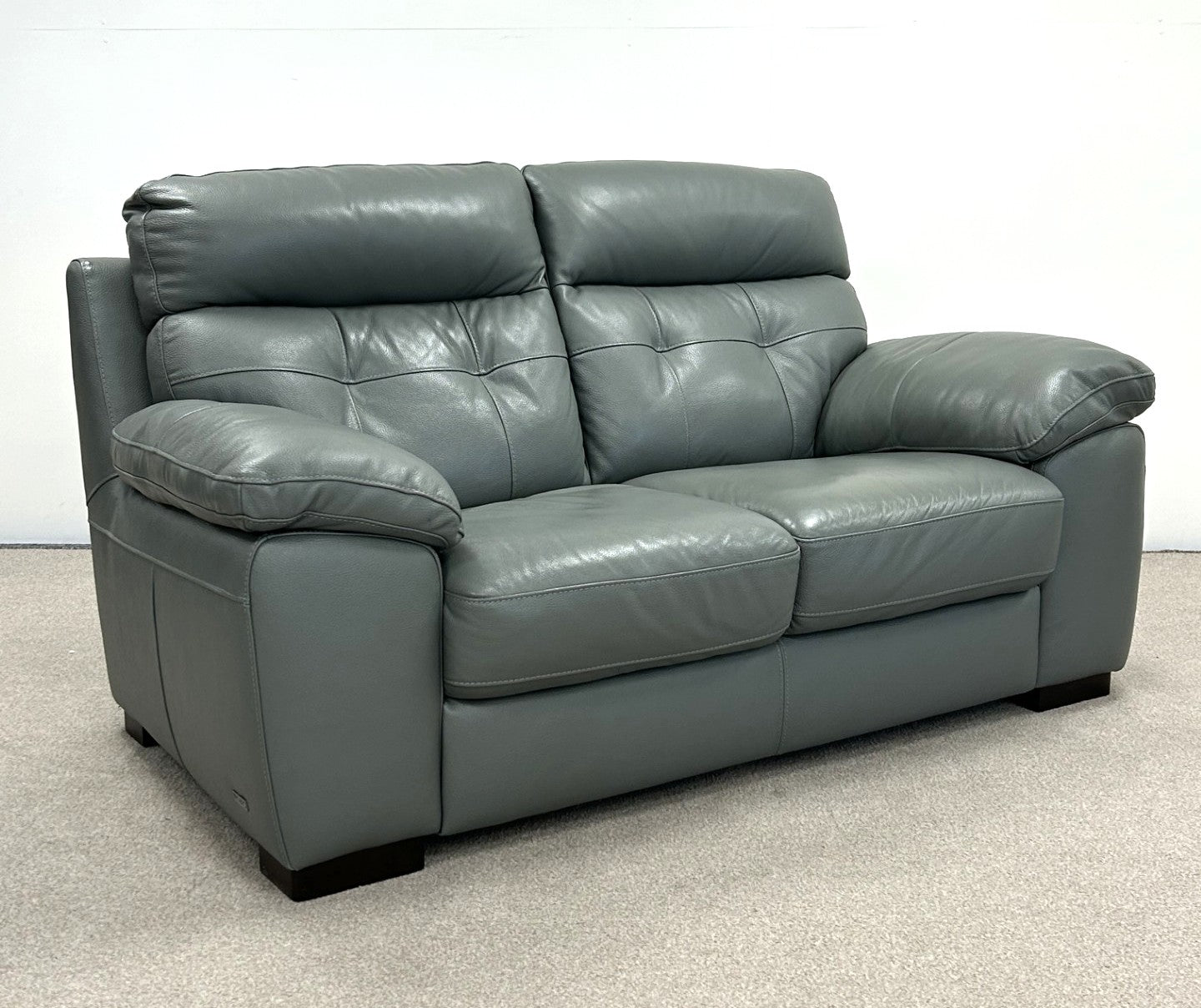 Two Seater Leather Sofa by Violino