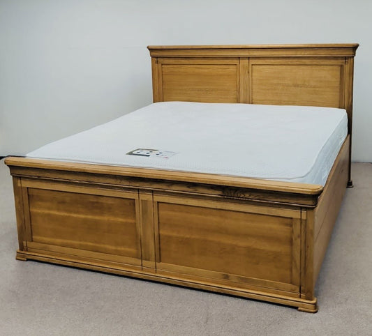 Luxury Solid Oak Superking Bed & Sanitised Mattress