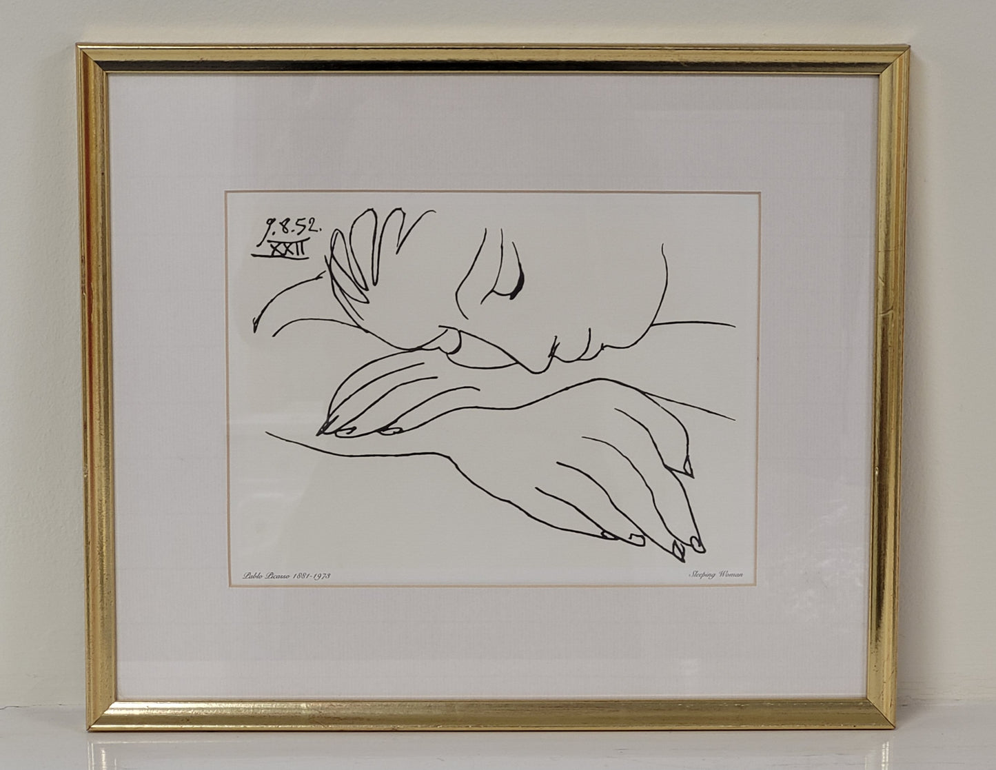 Sleeping Woman - Pablo Picasso