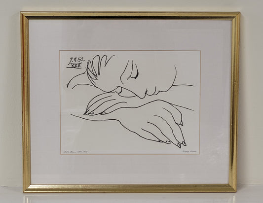 Sleeping Woman - Pablo Picasso